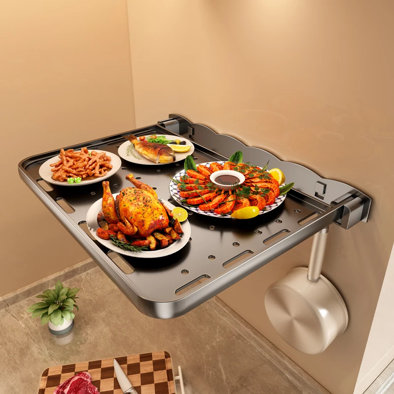 Meal Prep For Cutting - Космическая алюминиевая складная кухонная станция для