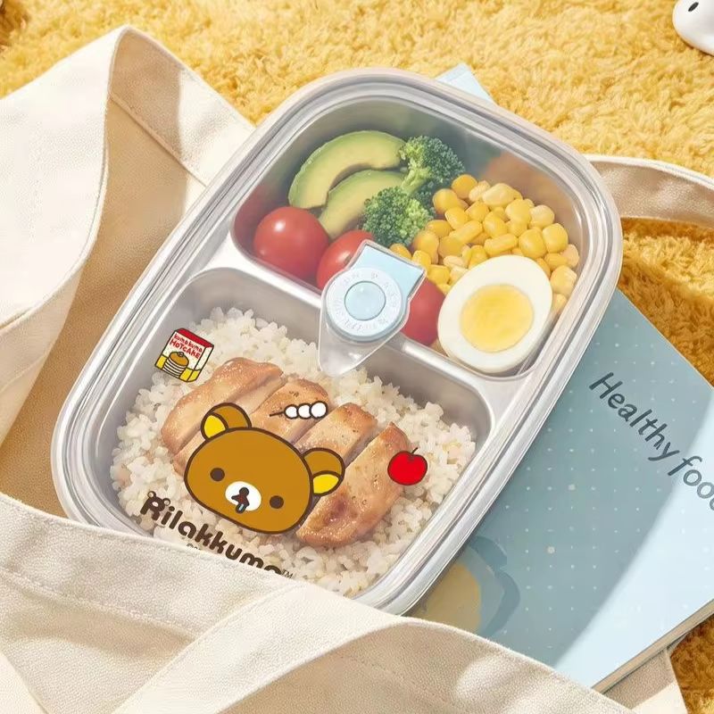 Новая ланч-бокс Rilakkuma из н – обзор и цена Meal Prep Containers