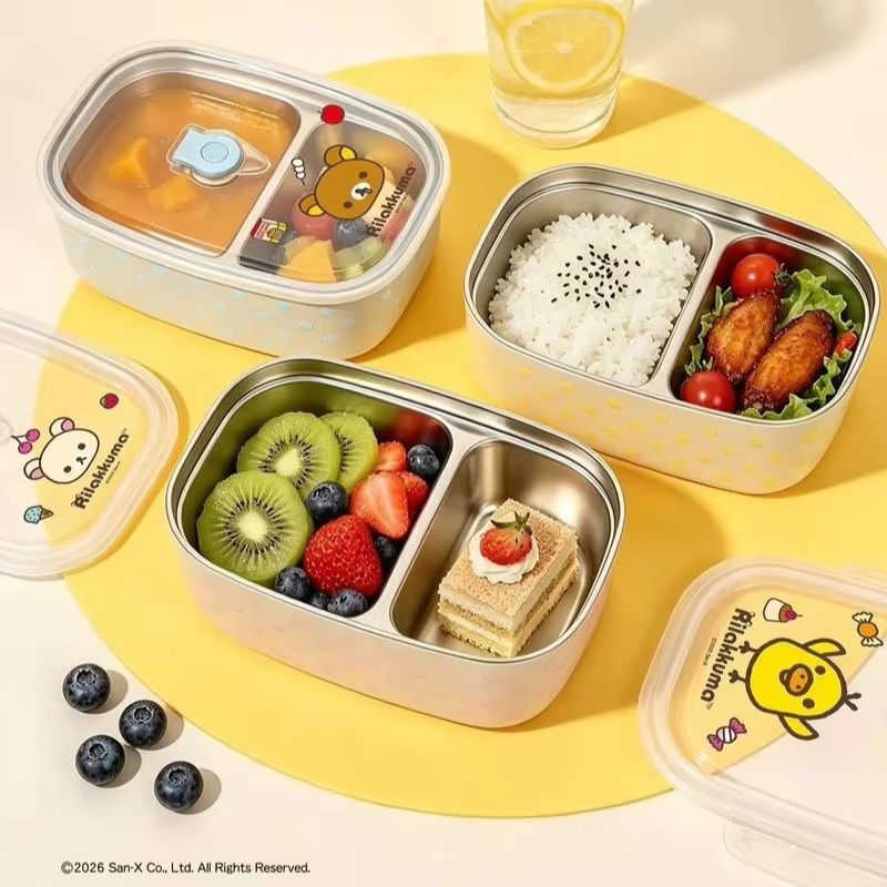 Новая ланч-бокс Rilakkuma из н – обзор и цена Meal Prep Containers