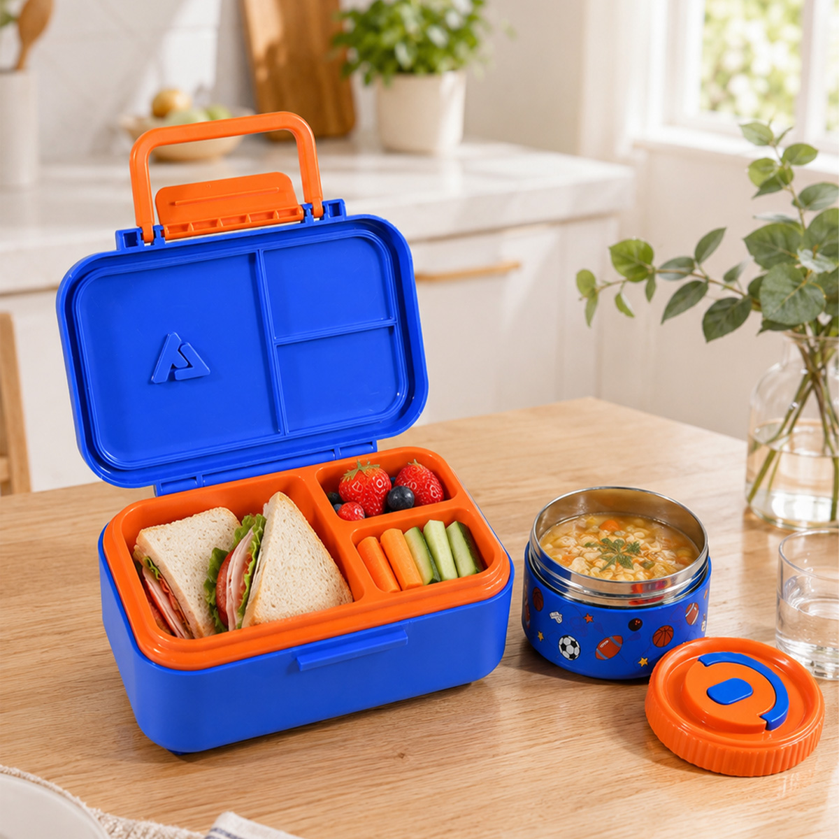 Ланч-бокс Bento с термосом из  – обзор и цена Meal Preparation