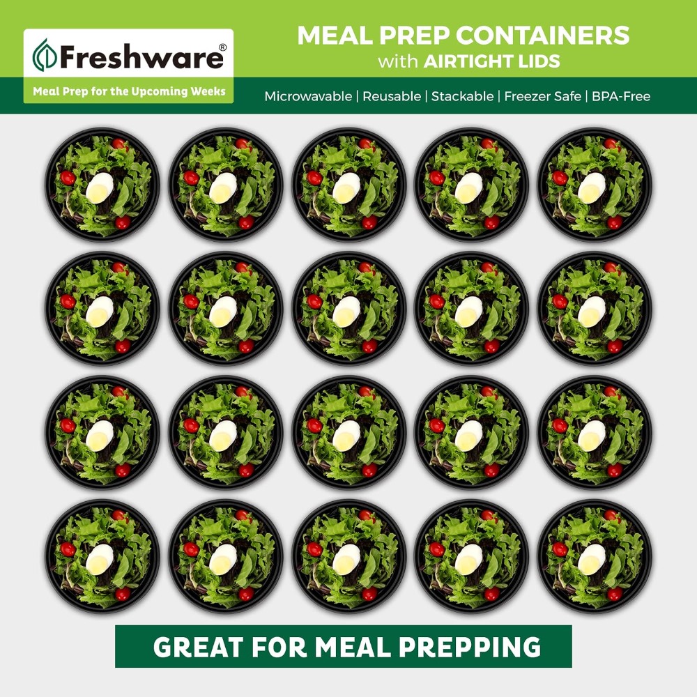 Контейнеры для еды с крышками, – обзор и цена Meal Prep Containers