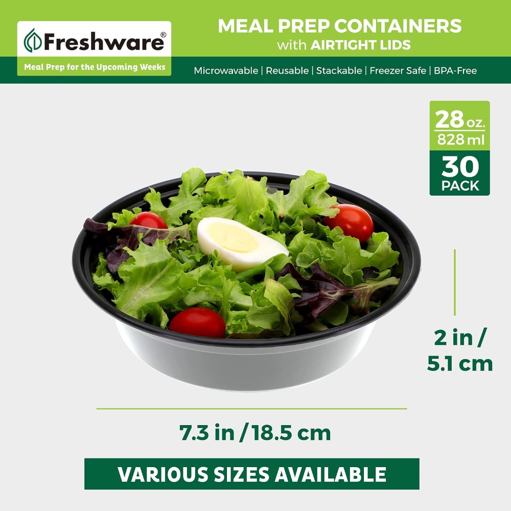Контейнеры для еды с крышками, – обзор и цена Meal Prep Containers