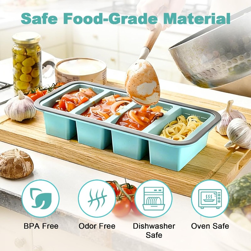 Силиконовые формы для заморозк – обзор и цена Meal Prep Containers