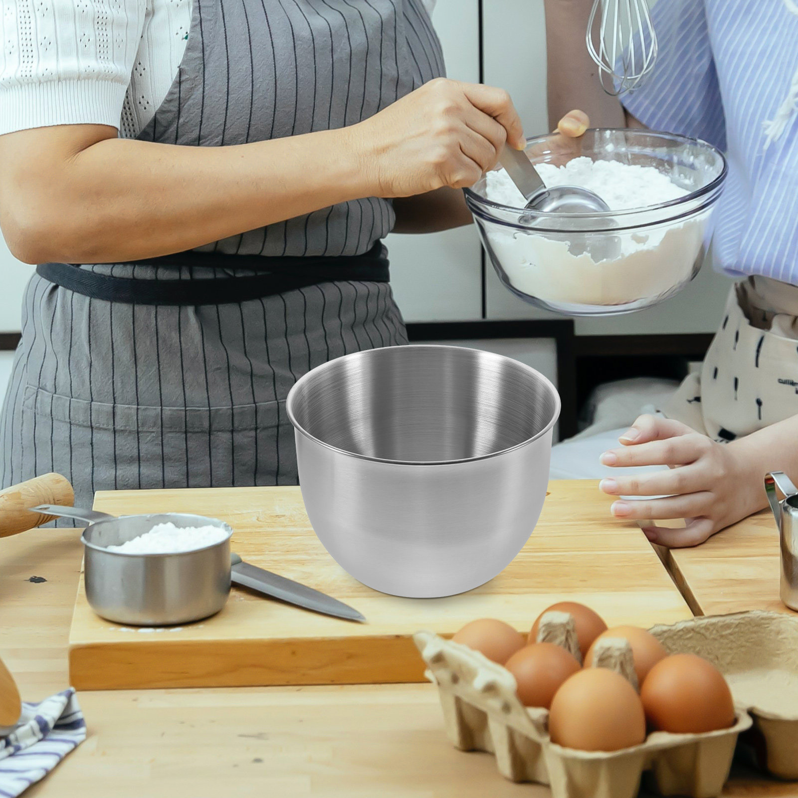 Глубокая миска из нержавеющей  – обзор и цена Meal Prep Food